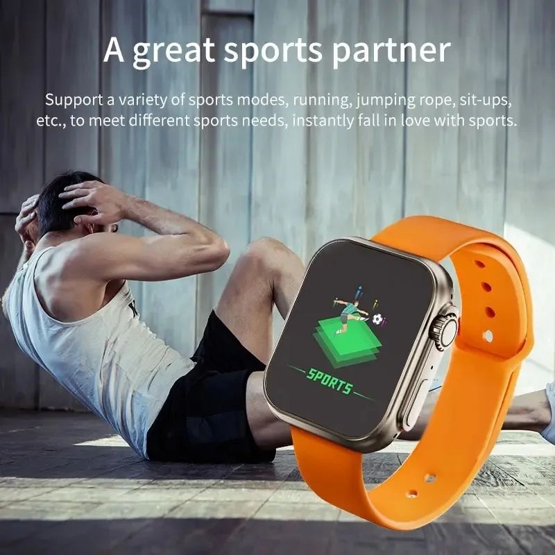 D20 Ulta Smart Watch Heart Rate Blood Pressure Oxygen Reloj Intelligent Smart Bracelet  ( random color)